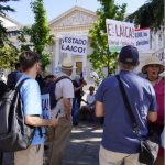 La visita del «papa»
