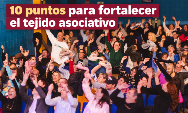 Memoria del Futuro se adhiere al manifiesto para reconocer las asociaciones como servicio comunitario esencial